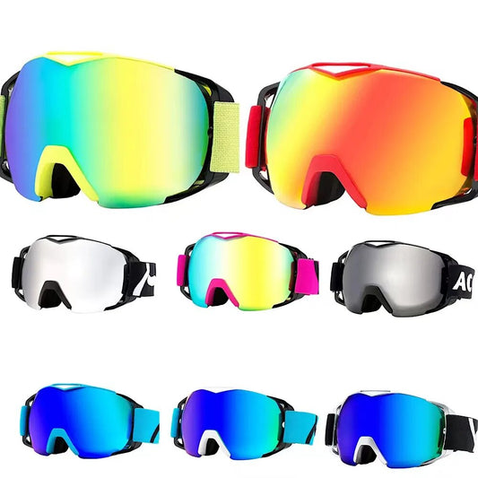 Trysil Windproof Skiing Double Coating Glasses Goggles  Sports Dustproof Moto Cycling Anti-fog Mountaineering Glasses